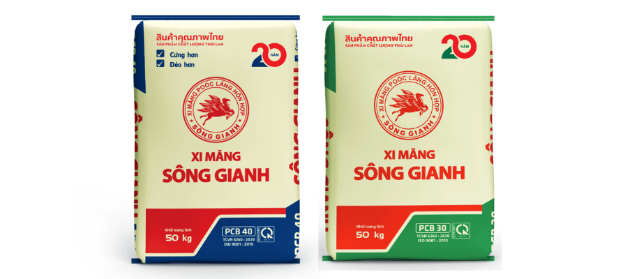 Xi măng Sông Gianh ra mắt nhận diện mới